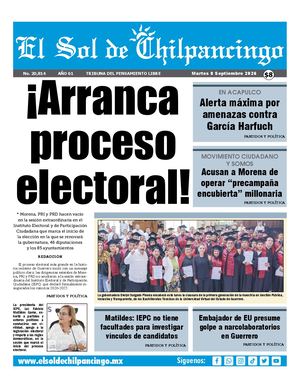 El Sol De Chilpancingo 8 Septiembre 2026 Compressed