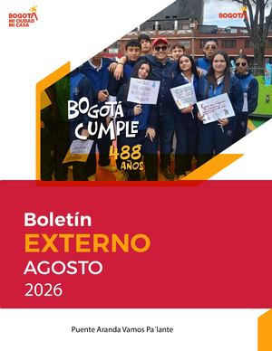 Boletin Externo Agosto