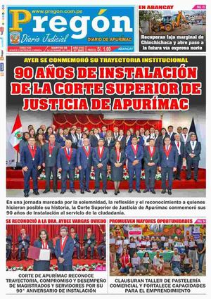 2026 09 08 Diario Pregon Apu