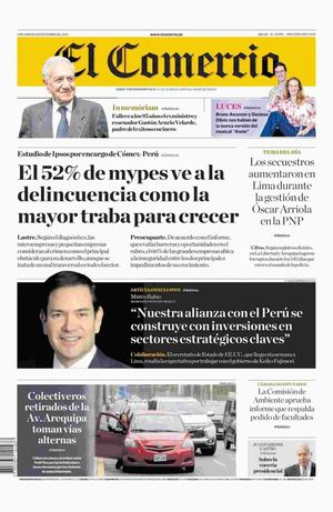 2026 09 08 Diario El Comercio