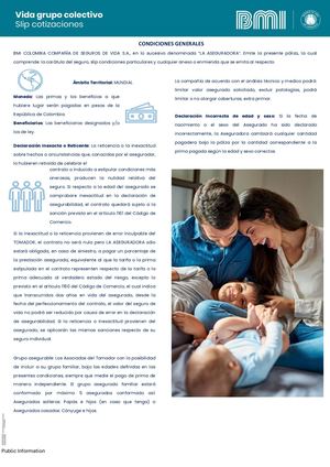 Seguro de Vida Consultec Offshore
