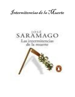 Intermitencias De La Muerte