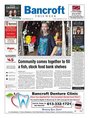 Bancroft This Week September 11, 2026