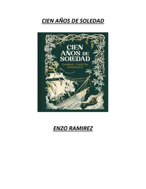 Cien Años De Soledad
