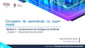 M4U2 - Presentación - Reducción De Dimensión
