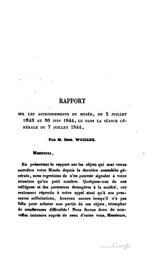 Woillez 1845