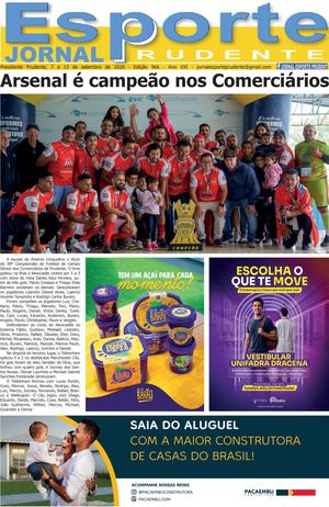 Jornal Esporte Prudente Desta Semana