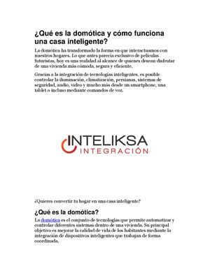 Qué Es La Domótica Y Cómo Funciona Una Casa Inteligente