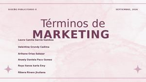 Terminos Del Marketing