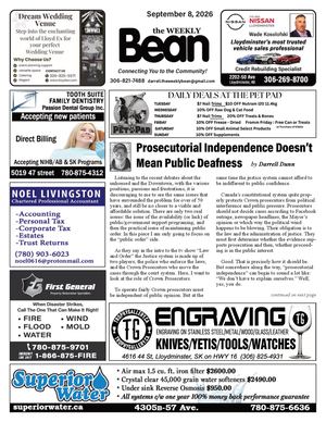 Weekly Bean September 8 2026