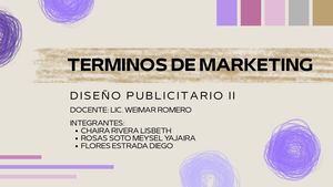Terminos de Marketing