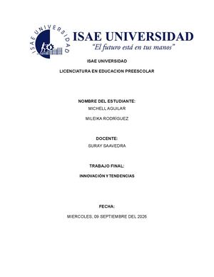 Innovación Y Tendencias Meduca