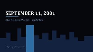 September 11 2001 Presentation
