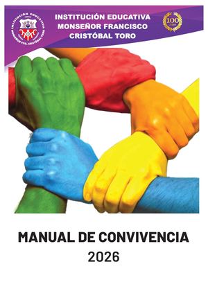 Manual De Convivencia 2026