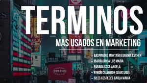 Terminos Mas Utilizados En Marketing