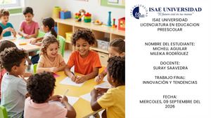 Innovación Y Tendencias Del Currículo Inicial Panamá