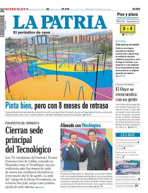 Portada 9 de septiembre del 2026