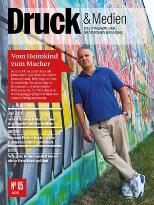 Druck & Medien 2026/05 Ausgabe Vorschau