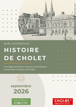 Bibliographie - Histoire de Cholet - 2026