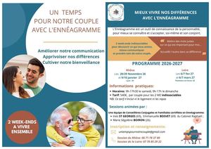 Familles - Un temps pour notre ocuple avec l'ennéagramme