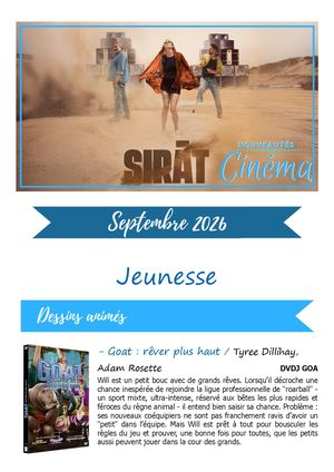 Nouveautés Dvd Septembre 2026