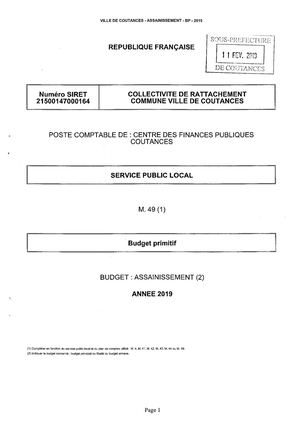 BP 2019 Assainissement Avec Signatures