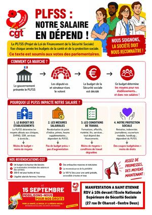 Tract Plfss Salaires CGT Santé