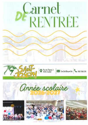 Carnet De Rentrée