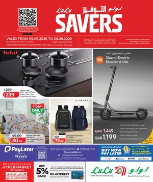 Lu Lu Savers (09 09 2026)