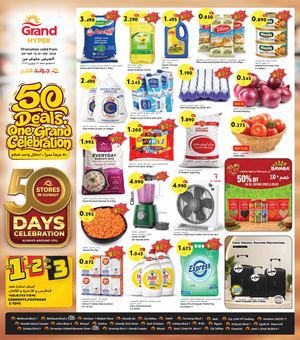 50 DEALS ONE GRAND CELEBRATION