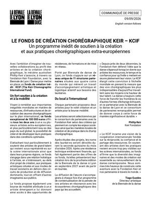 Biennale de la danse 2027 - FONDS KCIF - FR