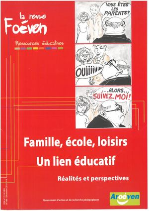 168 - Famille, école, loisirs, Un lien éducatif