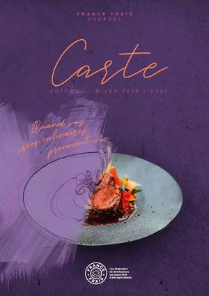 Catalogue Carte Automne Hiver 2026 Ouest Planche