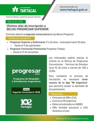 Partes de Prensa - 09/09/2026