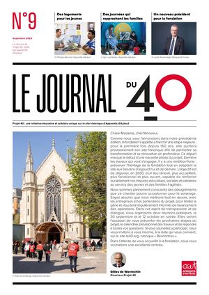 Journal du 40 - N°9 - Septembre 2026