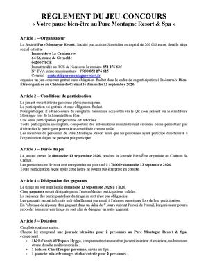 Reglement