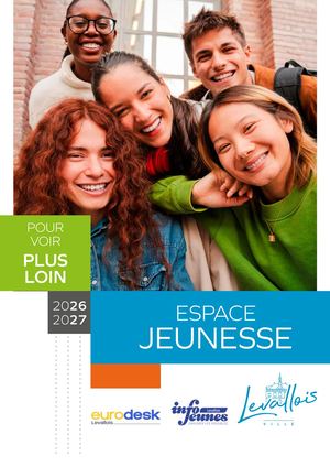 PLAQUETTE ESPACE JEUNESSE 2026-2027