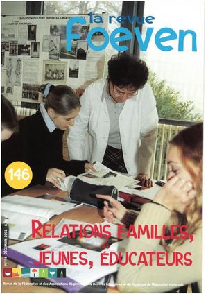 146 - Relations familles, jeunes, éducateurs