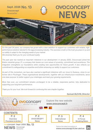 Newsletter 2026 Ovoconcept in English