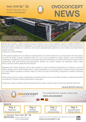 Boletín de Ovoconcept de 2026 en español