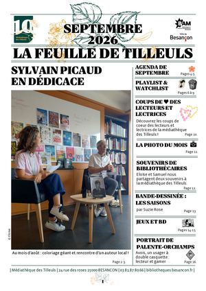 Feuille de Tilleuls - Septembre 2026