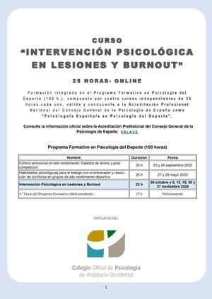 2026 10 30 Bournout Y Lesiones Deportivas V2