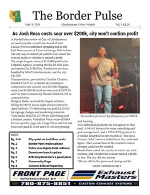 Sept 9, 2026 - The Border Pulse