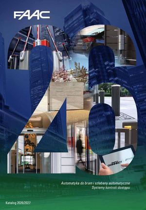 FAAC Katalog 2026 PL