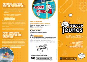 Depliant Espaces Jeunes 11 17ans Sipa Converted