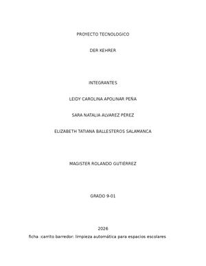 Proyecto Tecnologico