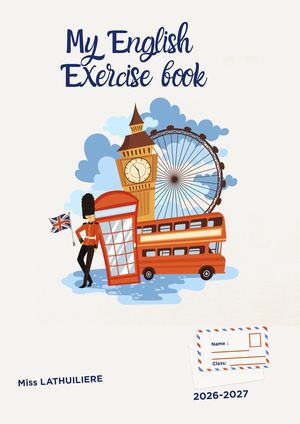 My English Exercise Book 6e