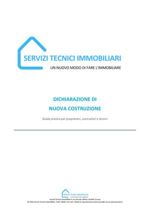 Dichiarazione Nuova Costruzione