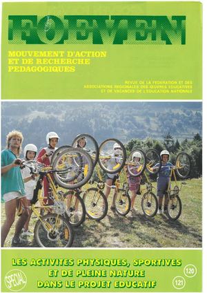 120·121 - Les activités physiques, sportives et de pleine nature dans le projet éducatif