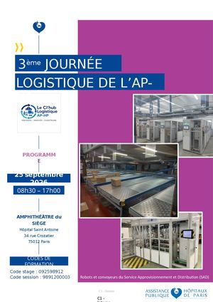 Programme 3e Journée Logistique Avec Photo Vf 20260908
